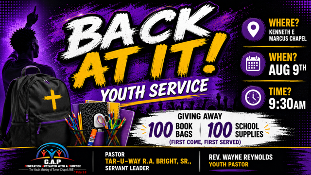 Back At It Youth Service